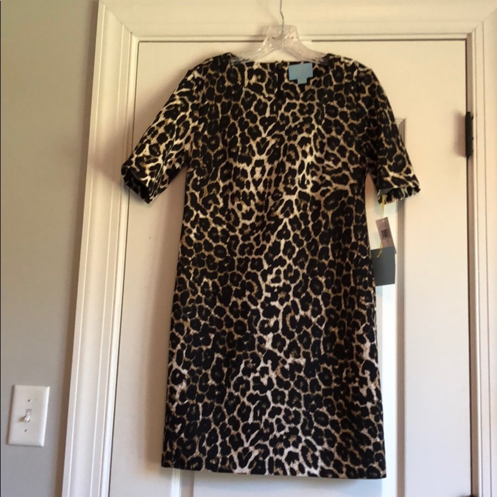 CeCe by Cynthia Steffe leopard dress